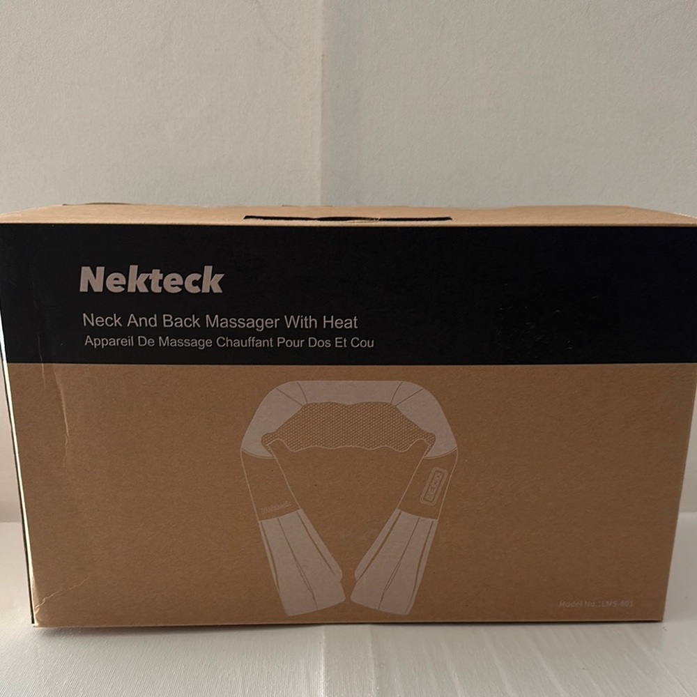 Nekteck Neck and Back Massager with Heat.